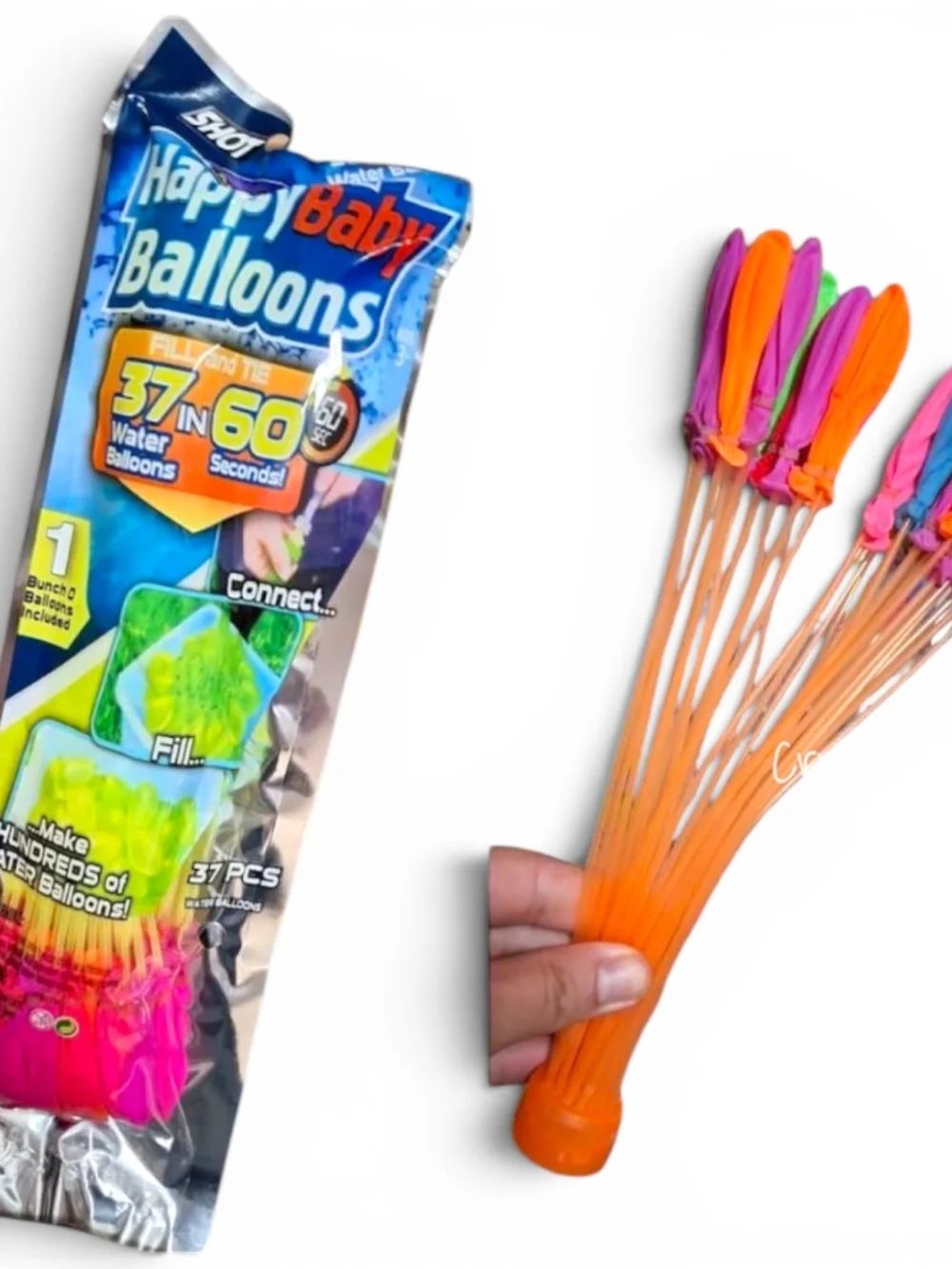 Water Balloons Multipack - Assorted Bright Colors 48 Pack Bundle